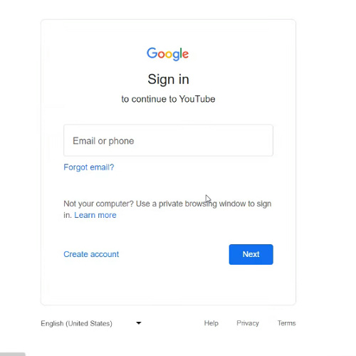 Sign-Into-the-Google- Account