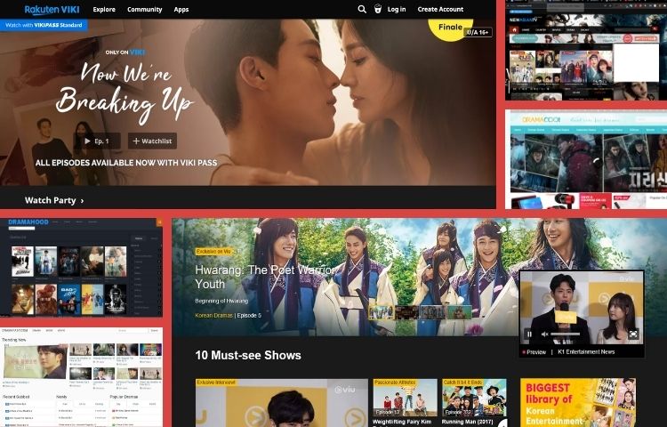 Top kdrama best sale streaming sites