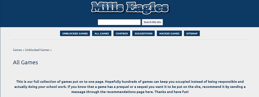 Mills Eagles