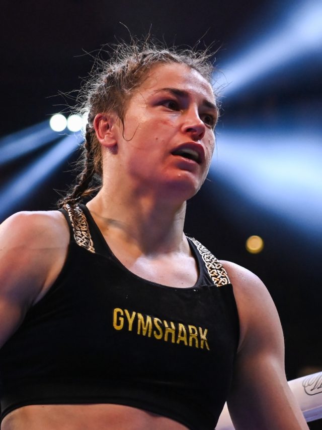Katie Taylor’s great victory over Chantelle Cameron follows by a heartfelt scene with her mother Bridget.